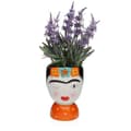 Miniatyrbillede 2 af 2: Vase Versa Keramik Escandinavo/Nórdico 14,3 X 25,5 X 18,5 CM Frida Kahlo
