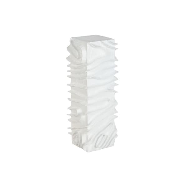 Piedestal Home ESPRIT Vit Trä MDF Modern 29 x 29 x 80 cm