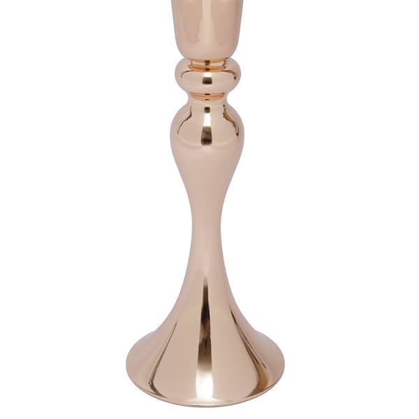 Bryllupsblomsterkrukke, Elegant Højfodet Design, Nem Samling, Holdbar Guld Finish