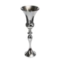 Miniatyrbild 2 av 2: Stort Blomsterkruka, 74 cm Höjd, Elegant Trumpetform,Silver