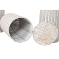Miniatyrbild 3 av 4: Set med 3 Vasar Home ESPRIT Metall Naturell 25 x 25 x 80 cm (3 Delar)