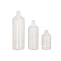 Miniatyrbild 1 av 4: Set med 3 Vasar Home ESPRIT Metall Naturell 25 x 25 x 80 cm (3 Delar)