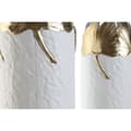 Miniatyrbild 2 av 3: Set med 3 Vasar Home ESPRIT Vit Gyllene Metall 21 x 21 x 55 cm (3 Delar)