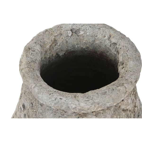 Maljakko Home ESPRIT Harmaa Terrakotta 25 x 25 x 51 cm
