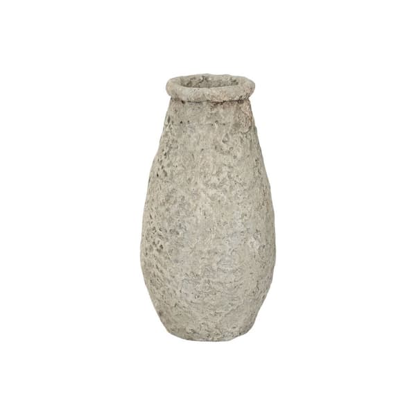 Maljakko Home ESPRIT Harmaa Terrakotta 25 x 25 x 51 cm
