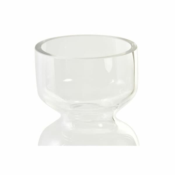 Vase DKD Home Decor Krystal Gennemsigtig Moderne (14 x 14 x 30 cm)