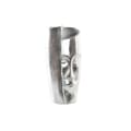 Miniatyrbillede 1 af 3: Vase DKD Home Decor Sølvfarvet Aluminium Moderne Ansigt 15 x 13 x 31 cm