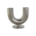 Miniatyrbillede 1 af 3: Vase DKD Home Decor Sølvfarvet Aluminium 19 x 11 x 17 cm