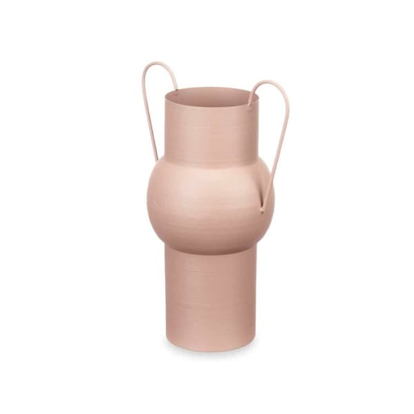 Vase Sand Stål 22 x 32 x 14 cm (6 enheder)