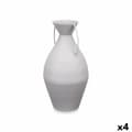 Miniatyrbillede 1 af 3: Vase Grå Stål 22 x 43 x 22 cm (4 enheder)