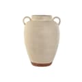 Miniatyrbillede 1 af 3: Vase Home ESPRIT Hvid Metal Traditionel 27 x 27 x 37 cm