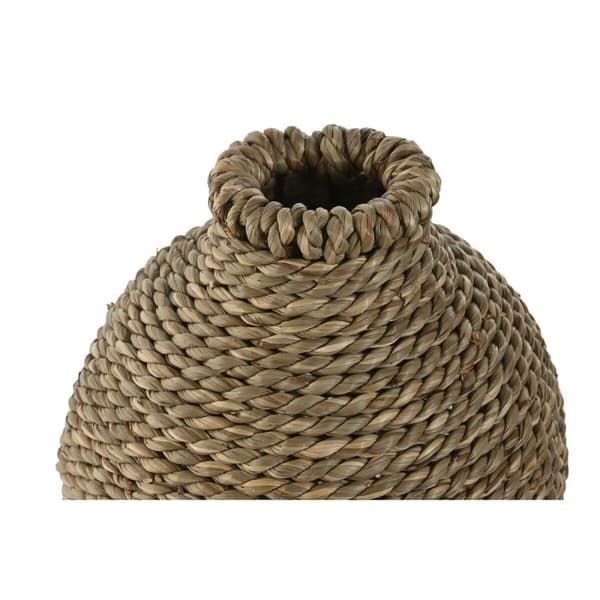 Vase Home ESPRIT Natur Tropisk 15 x 15 x 32 cm