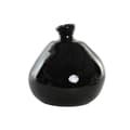 Miniatyrbillede 1 af 5: Vase Home ESPRIT Sort Genbrugsglas 31 x 31 x 32 cm