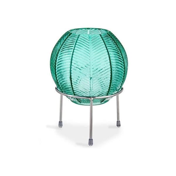 ballongdesign blå vas 14 cm