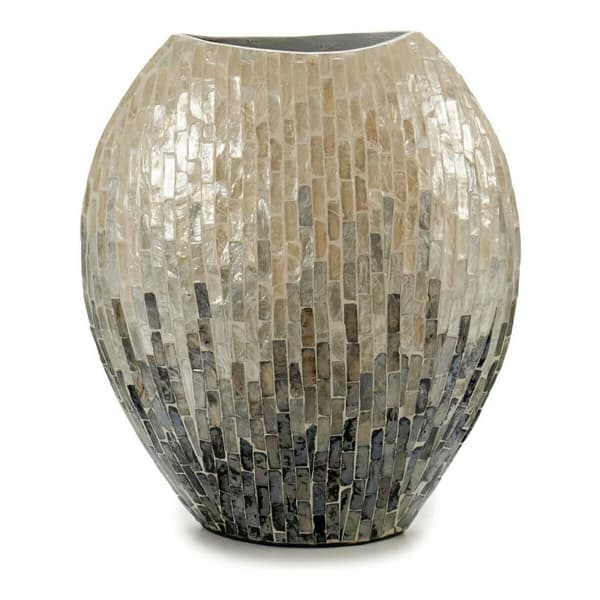 Vase Grå Faded effekt (15 x 35 x 32 cm)