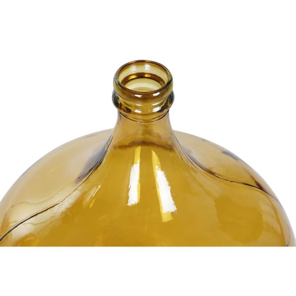 Maljakko DKD Home Decor Oranssi Karaistu lasi 36 x 36 x 56 cm