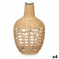 Miniatyrbillede 1 af 4: Dekorativ beholder Brun Krystal 17 x 31 x 17 cm (4 enheder)
