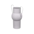 Miniatyrbillede 2 af 3: Vase Grå Stål 22 x 32 x 14 cm (6 enheder)