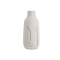 Miniatyrbillede 1 af 3: Vase Home ESPRIT Hvid Mangotræ Moderne Ansigt 15 x 15 x 30 cm