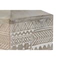 Pikkukuva 3 / 3: Maljakko Home ESPRIT Valkoinen Luonnollinen Mangopuu Siirtomaatyylinen 18 x 18 x 30,5 cm