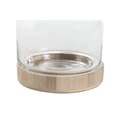 Miniatyrbillede 3 af 4: Vase Home ESPRIT Gennemsigtig Natur Træ Krystal 18 x 18 x 24 cm