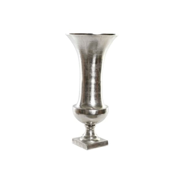 Vas Home ESPRIT Silvrig Aluminium Modern Vinglas 28,5 X 28,5 X 61,5 cm