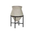 Miniatyrbillede 1 af 4: Vase Home ESPRIT Metal Magnesium 40 x 40 x 62 cm