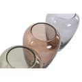 Miniatyrbillede 3 af 3: Vase Home ESPRIT Blå Grøn Rav Krystal Moderne 13 X 13 X 20,7 cm (3 enheder)