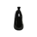 Miniatyrbillede 1 af 4: Vase Home ESPRIT Sort Genbrugsglas 22 x 22 x 51 cm