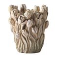 Pikkukuva 1 / 2: Maljakko Home ESPRIT Harmaa Sementti Tulppaani 21 x 21 x 23 cm