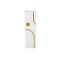 Miniatyrbillede 2 af 4: sideskab Home ESPRIT Hvid Gylden Træ MDF Moderne 25 x 25 x 80 cm