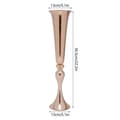Miniatyrbillede 2 af 2: Dekorativ vase, elegant design, holdbar konstruktion,Guld