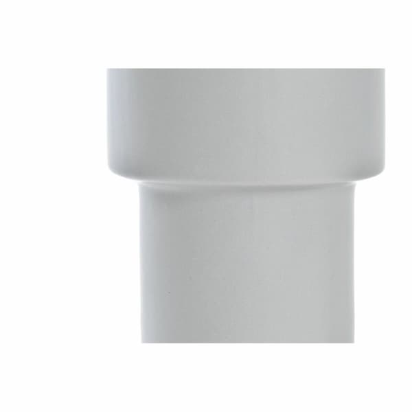 Vase DKD Home Decor Porcelæn Grå Blå (16 x 11 x 30 cm) (2 enheder)