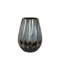 Miniatyrbillede 2 af 2: Vase Romimex Blå Sort Blå/Sort Keramik 23 x 28 x 23 cm