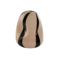Miniatyrbillede 1 af 3: Vase Home ESPRIT Sort Flødefarvet Krystal Moderne 23 x 23 x 28,5 cm