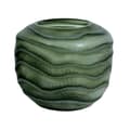 Miniatyrbillede 1 af 3: Vase Home ESPRIT Grøn Krystal Moderne 20 x 20 x 18 cm