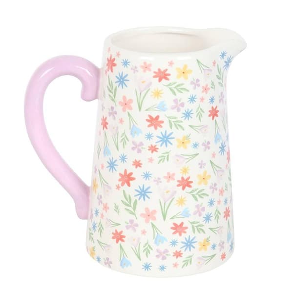 Something Different Ceramic Floral Jug