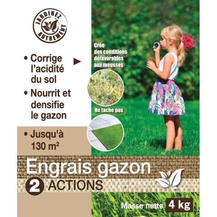 NONA 2 in 1 nurmikkolannoite - 4 kg