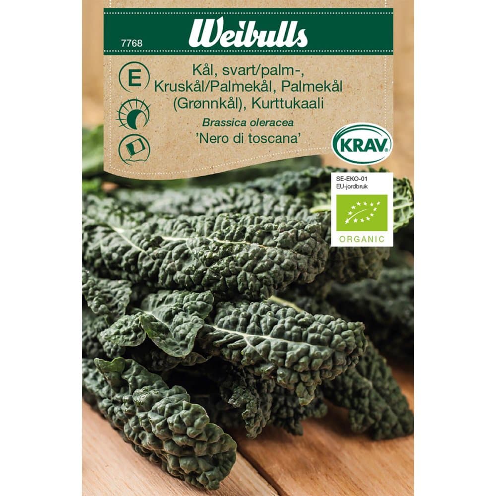 Weibulls Kål, svartkål KRAV Nero de toscana