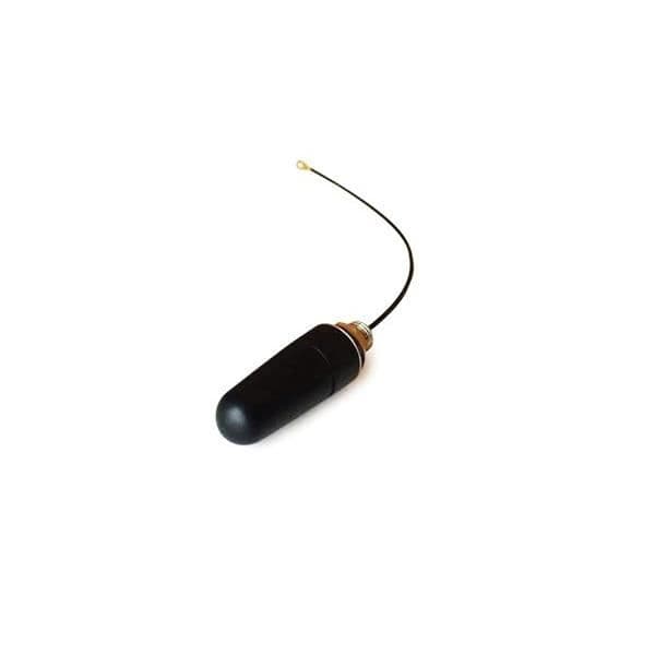 28 MM ANTENN FÖR 2400 MHZ MED 500 MM KABEL OCH U.FL-KONTAKT. (MHF