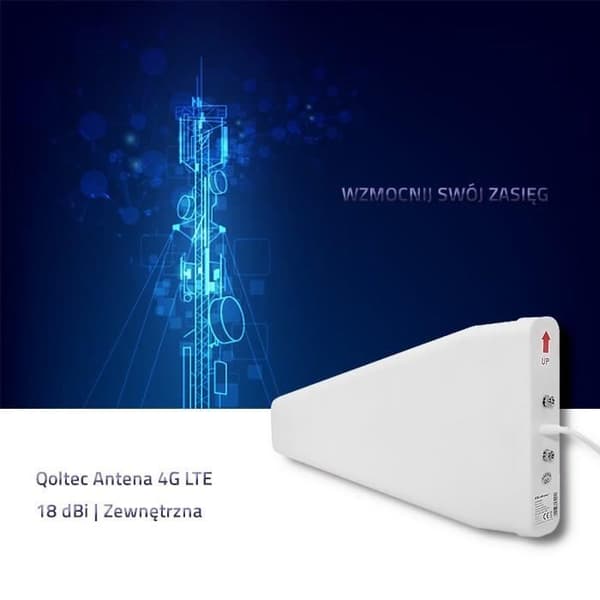 QOLTEC ANTENNA 57021 4G LTE | 18 DBI | UTANFÖR
