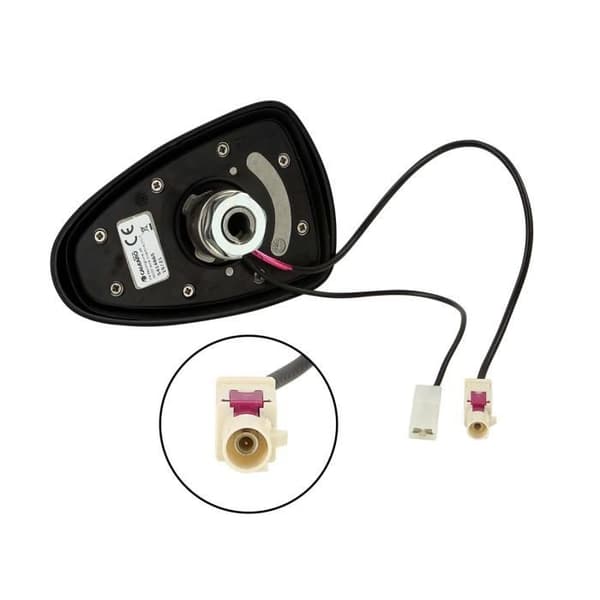 Taksantenn AM/FM Shark II 12V extern/fantommatning