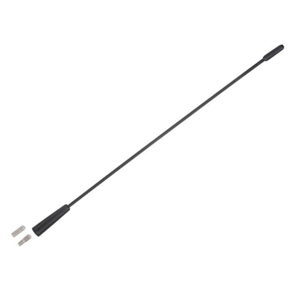 AM/FM-antennstång 34-5 cm M5/M6 i enhetlig glasfiber