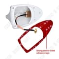 Miniatyrbild 2 av 4: Bilantenna Bilantenna Universal 17 cm Aluminium Hajfena Silver Förstärkt Antenne - Bilaccessoar