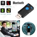 Miniatyrbild 2 av 4: TD® trådlös Bluetooth-bilmottagare - AUX Audio Kit Bluetooth-mottagare USB-adapter