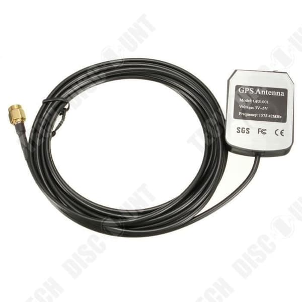 TD® GPS Antenn 3M Kabel Pr Bilradio 1575,42MHz - Autoantenntillbehör