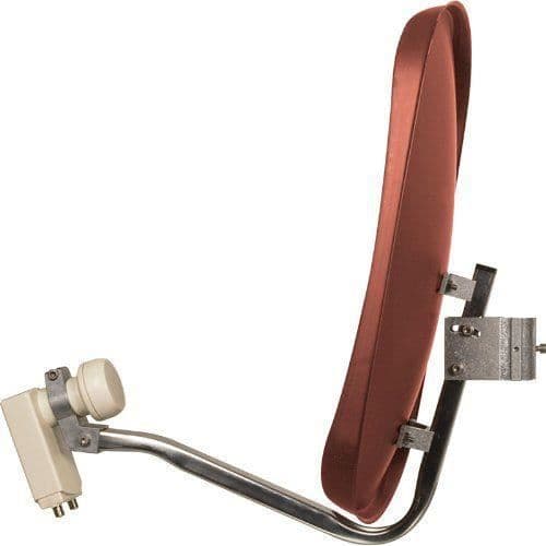 Satellitantenn - TechniSat - 1445/2882 - Röd - Universal - Aluminium