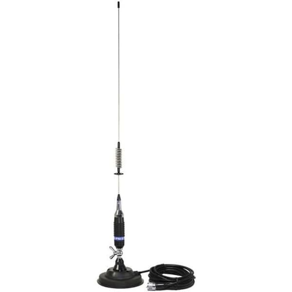 CB PNI S75 antenn med fjäril och 125 mm magnet ingår