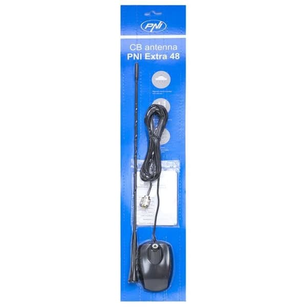 CB PNI Extra 48 antenn med magnet ingår SWR 1.0
