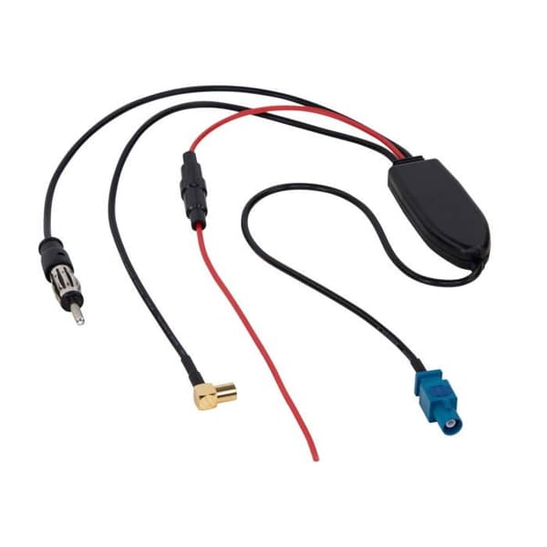 AM/FM DAB+ antennfördelare Fakra(m)&gt;DIN(m)/SMB(f) i bulk
